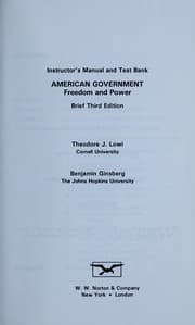 Tapa de American government