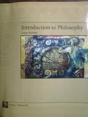 Tapa de Introduction to Philosophy - Course Readings
