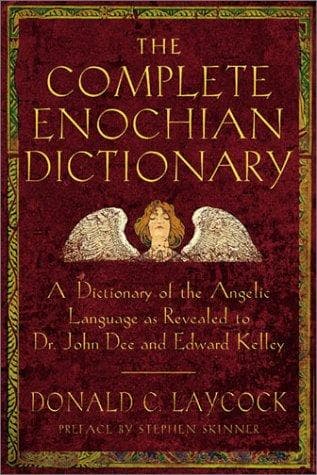 Tapa de The complete Enochian dictionary