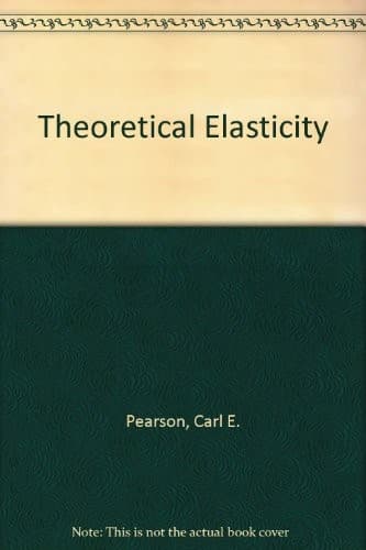 Tapa de Theoretical Elasticity