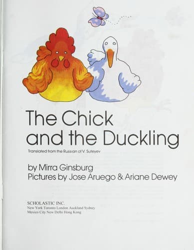 Tapa de The Chick and the Duckling