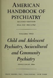 Tapa de Child and adolescent psychiatry, sociocultural and community psychiatry