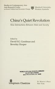 Tapa de China's quiet revolution