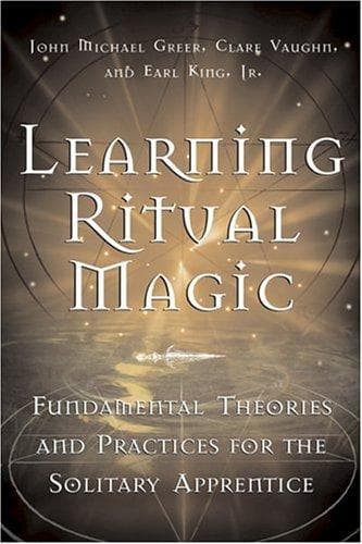 Tapa de Learning ritual magic