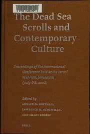 Tapa de The Dead Sea scrolls and contemporary culture