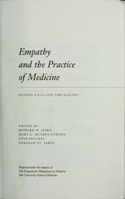 Tapa de Empathy and the practice of medicine : beyond pills and the scalpel
