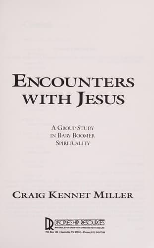 Tapa de Encounters With Jesus