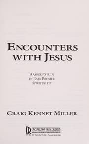 Tapa de Encounters With Jesus
