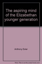 Tapa de Aspiring Mind of the Elizabethan Younger Generation
