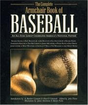 Tapa de The complete armchair book of baseball