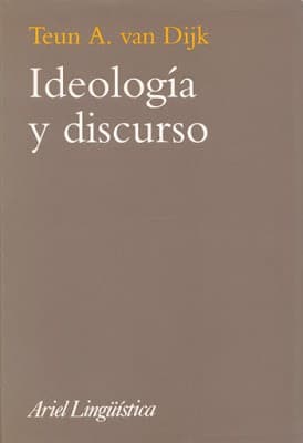 Tapa de Ideología y discurso