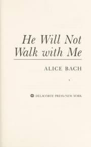Tapa de He will not walk with me
