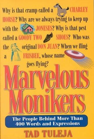 Tapa de Marvelous Monikers