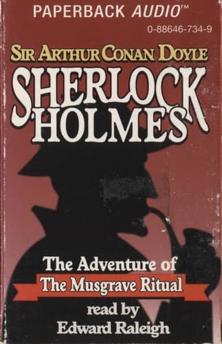 Tapa de Sherlock Holmes (Adventure of the Blue Carbuncle / Adventure of the Musgrave Ritual)