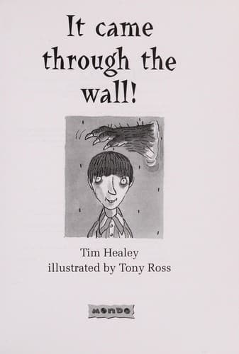 Tapa de It came through the wall!