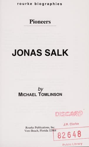 Tapa de Jonas Salk