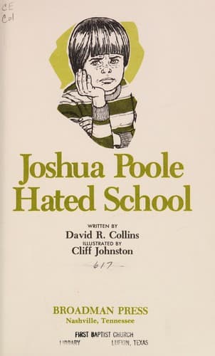 Tapa de Joshua Poole hated school