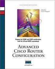 Tapa de Advanced Cisco router configuration