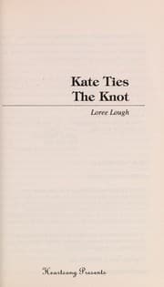 Tapa de Kate Ties the Knot (Heartsong Presents #255)