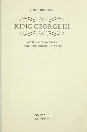 Tapa de King George III