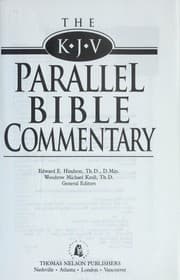 Tapa de The KJV parallel Bible commentary