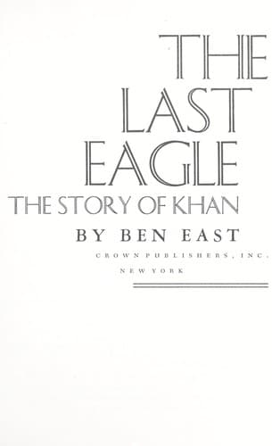 Tapa de The last eagle