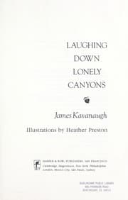 Tapa de Laughing down lonely canyons