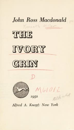 Tapa de The ivory grin