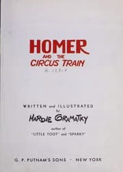 Tapa de Homer and the circus train