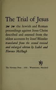 Tapa de The trial of Jesus