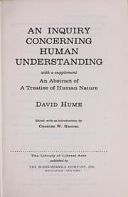 Tapa de An Inquiry Concerning Human Unerstanding