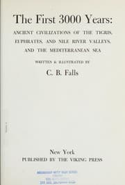 Tapa de The first 3000 years: ancient civilizations of the Tigris