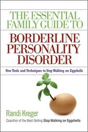Tapa de The essential family guide to borderline personality disorder