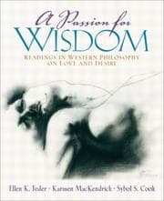 Tapa de A passion for wisdom
