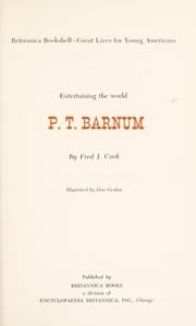 Tapa de Entertaining the world P. T. Barnum