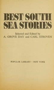 Tapa de Best South Sea stories