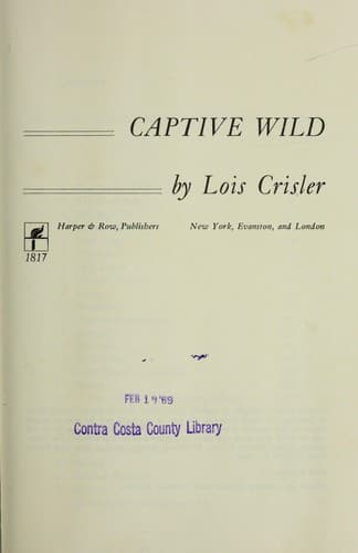 Tapa de Captive wild