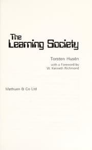 Tapa de The learning society
