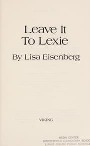 Tapa de Leave it to Lexie