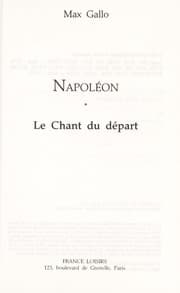 Tapa de Le chant du depart