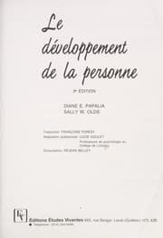Tapa de Le développement de la personne