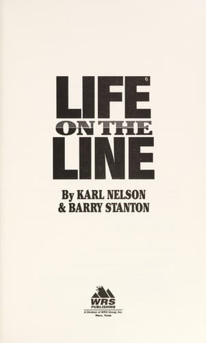 Tapa de Life on the line