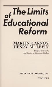 Tapa de The Limits of educational reform