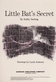 Tapa de Little Bat's secret
