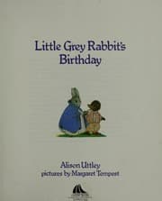 Tapa de Little Grey Rabbit's birthday