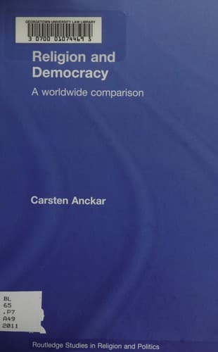Tapa de Religion and democracy