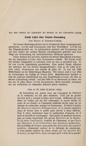 Tapa de Emile Littré über Charles Daremberg