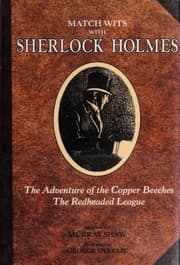 Tapa de Match Wits With Sherlock Holmes. The Adventure of the Copper Beeches / The Redheaded League