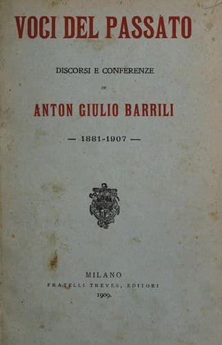 Tapa de Voci del passato
