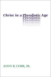 Tapa de Christ in a Pluralistic Age